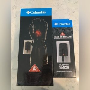 NWT Men’s Columbia Bugaglove Max Electric Gloves, size large in Camo print